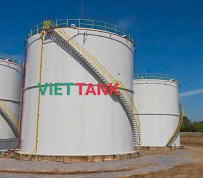 Steel Water Tank 1000m³ – Hung Ha Paper Factory Project, Hung Yen
